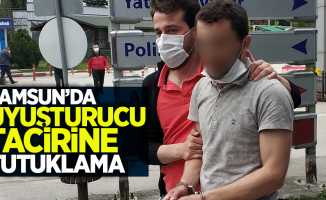 Samsun'da uyuşturucu tacirine tutuklama