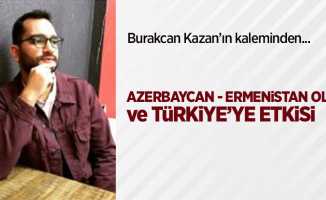 Azerbaycan – Ermenistan Olayı ve Türkiye'ye Etkisi