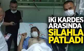 İki kardeş arasında silahlar patladı