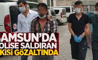 Samsun'da polise saldırıya 3 gözaltı