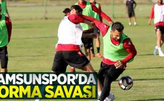 Samsunspor'da forma savaşı 