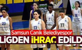 Samsun Canik Belediyespor ligden ihraç edildi