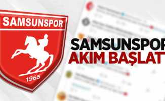 Samsunspor akım başlattı