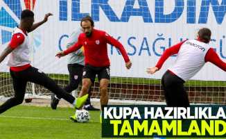 Kupa hazırlıkları tamamlandı 