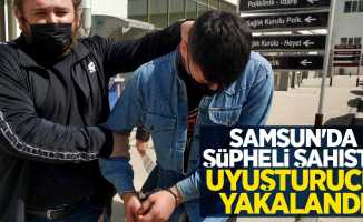 Samsun'da şüpheli şahısta uyuşturucu yakalandı