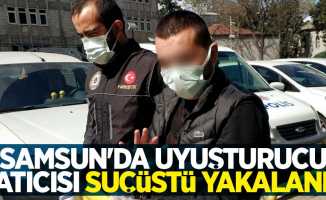 Samsun'da uyuşturucu satıcısı suçüstü yakalandı