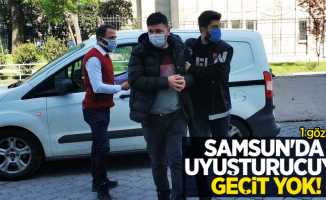 Samsun'da uyuşturucuya geçit yok: 1 gözaltı