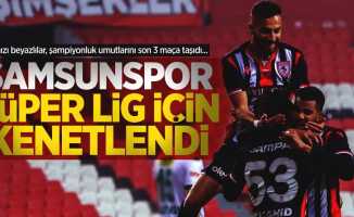 Samsunspor Süper Lig için kenetlendi