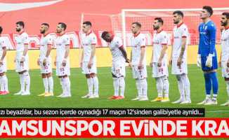 Samsunspor evinde kral 