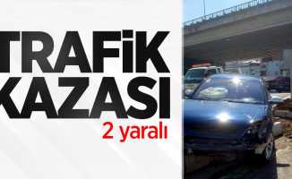 Samsun'da kaza: 2 yaralı