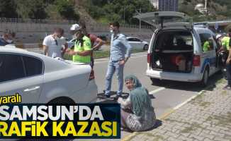 Samsun'da trafik kazası: 4 yaralı