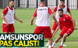 Samsunspor pas çalıştı