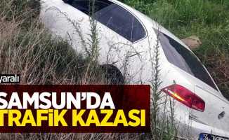 Samsun'da trafik kazası: 3 yaralı