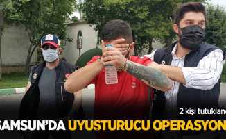 Samsun'da uyuşturucu operasyonu: 2 tutuklama