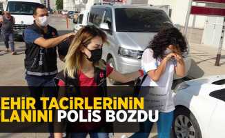 Zehir tacirlerinin planını polis bozdu