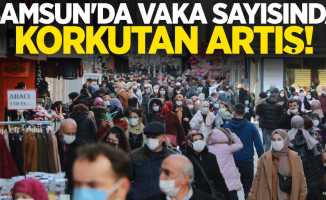 Haftalık vaka haritası açıklandı! Samsun'da vaka sayısında korkutan artış! 