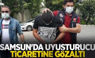 Samsun'da uyuşturucu ticaretine gözaltı