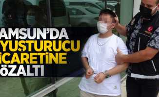 Samsun'da uyuşturucu ticaretine gözaltı