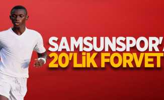 Samsunspor'a 20'lik forvet