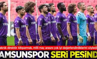 Samsunspor seri peşinde 