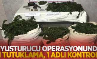 Uyuşturucu operasyonunda 1 tutuklama 