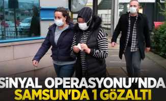 "Sinyal operasyonu"ndan Samsun'da 1 gözaltı