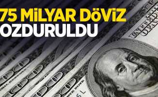 1,75 Milyar Dolar bozduruldu