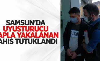 Samsun'da uyuşturucu hapla yakalanan şahıs tutuklandı