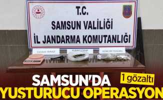 Samsun'da uyuşturucu operasyonu: 1 gözaltı