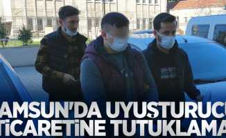 Samsun'da uyuşturucu ticaretine tutuklama