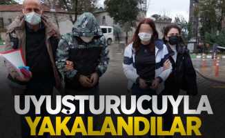 Samsun'da uyuşturucuyla yakalandılar