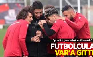 Sprintli koşuların birincisi kim oldu? Futbolcular VAR'a gitti 