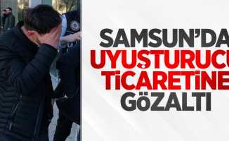 Samsun'da uyuşturucu ticaretine gözaltı