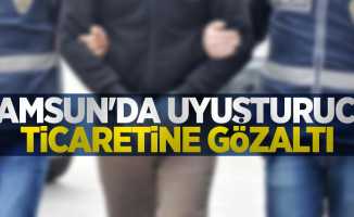 Samsun'da uyuşturucu ticaretine gözaltı