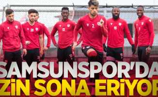 Samsunspor'da izin sona eriyor