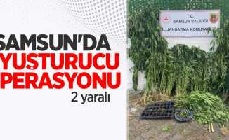 Samsun'da uyuşturucu operasyonu: 2 gözaltı