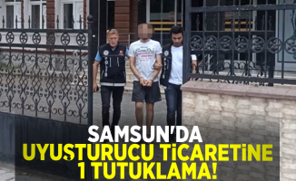 Samsun'da Uyuşturucu Ticaretine 1 Tutuklama!