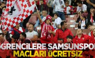 Öğrencilere Samsunspor maçları ücretsiz