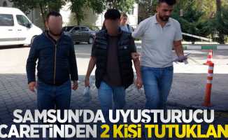 Samsun'da uyuşturucu ticaretinden 2 kişi tutuklandı