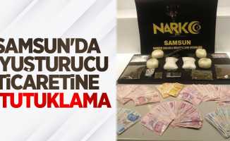 Samsun'da uyuşturucu ticaretine 2 tutuklama