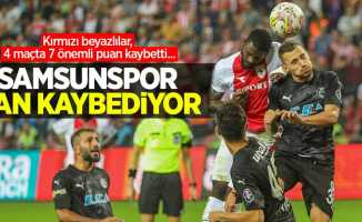 Samsunspor kan kaybediyor