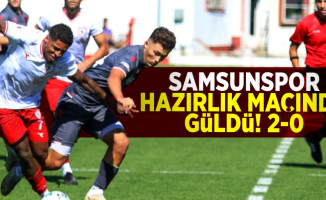 Samsunspor Hazırlık Maçında Güldü! 2-0 