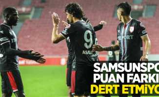 Samsunspor puan farkını dert etmiyor 