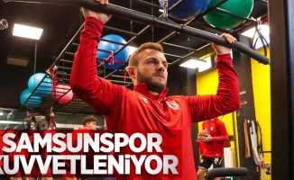 Samsunspor kuvvetleniyor