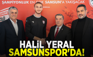 Halil Yeral, Samsunspor'da!