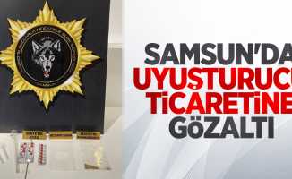 Samsun'da uyuşturucu ticaretine gözaltı