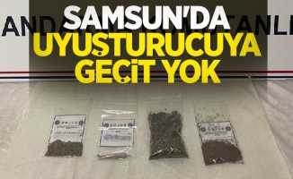 Samsun'da uyuşturucuya geçit yok