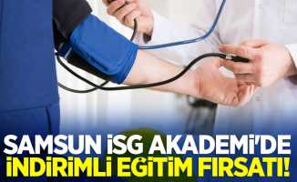 Samsun İSG Akademi'de indirimli eğitim fırsatı!