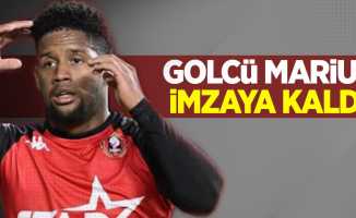 Golcü Marius imzaya kaldı 