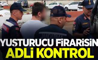 Uyuşturucu firarisine adli kontrol  